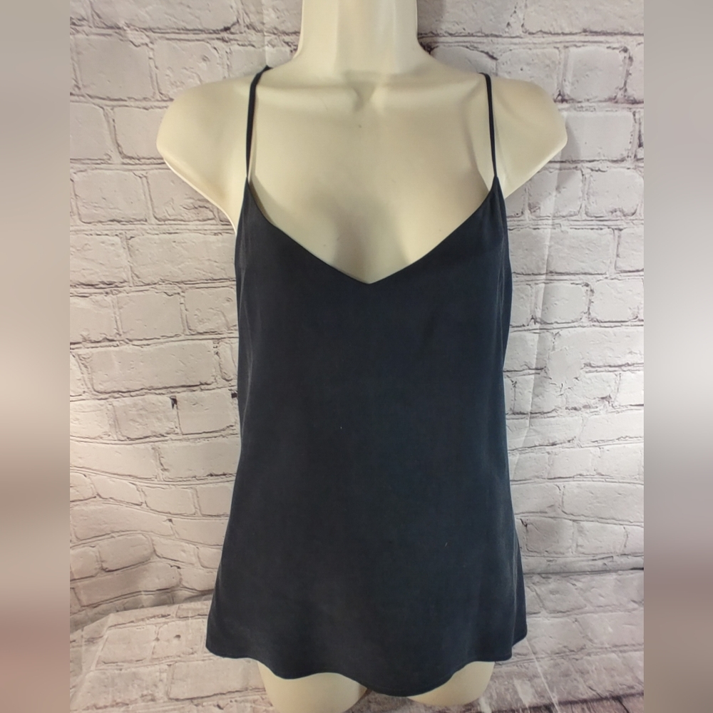L'AGENCE Black Camisole Top